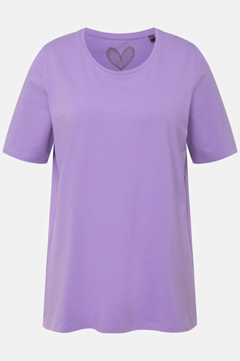 T-Shirt, A-Linie, Rundhalsausschnitt, Halbarm