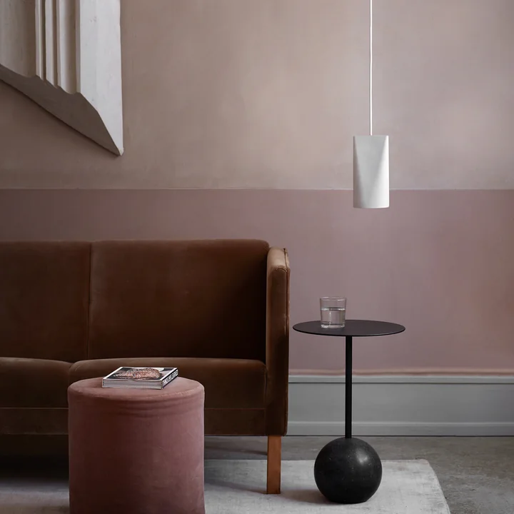 Moebe - Ceramic Pendelleuchte, Narrow, hellgrau