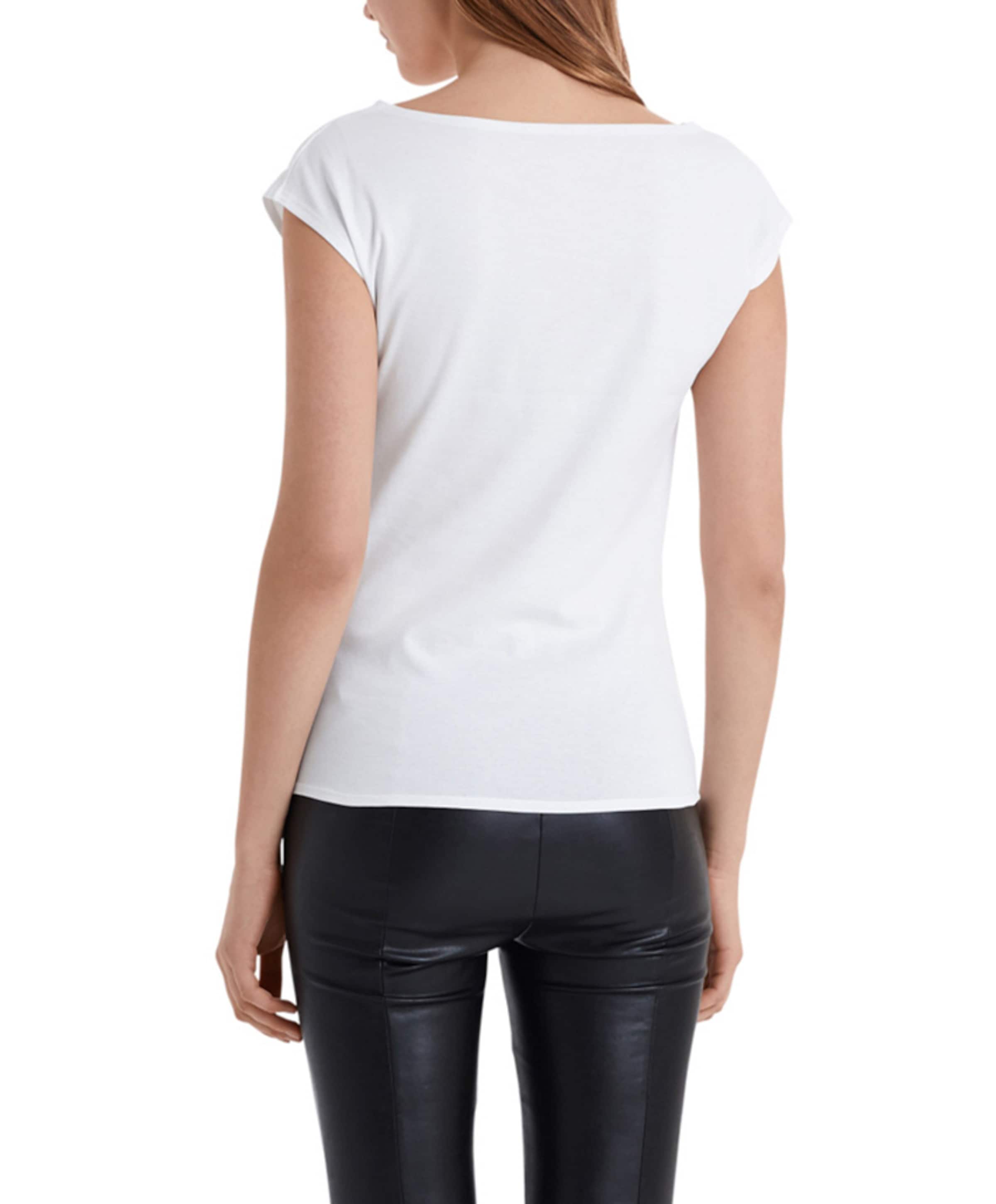 Marc Cain Essentials Dames T-shirt wit