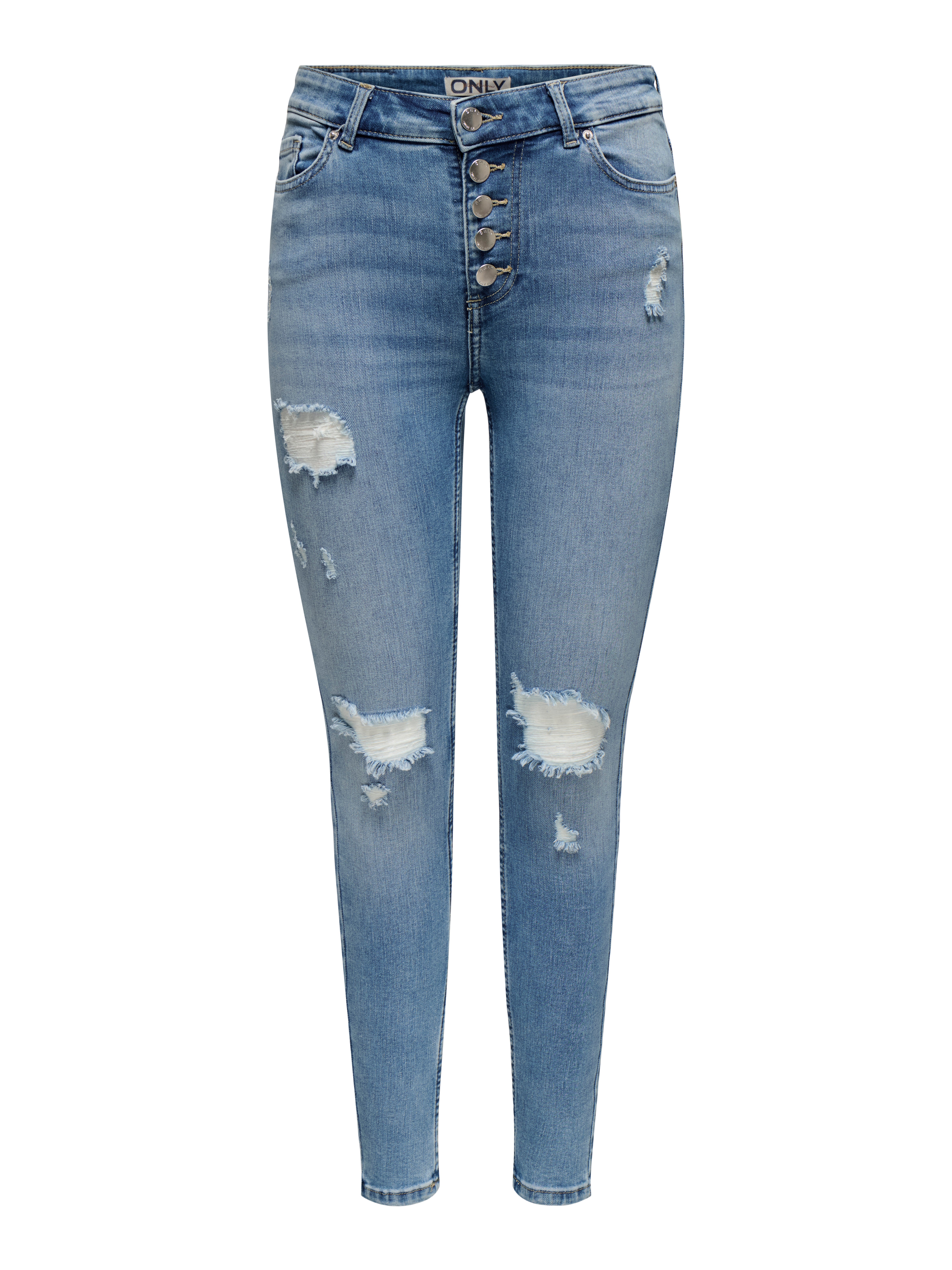 ONLBOBBY Mittlere Taille Skinny Fit Jeans Light Blue Denim