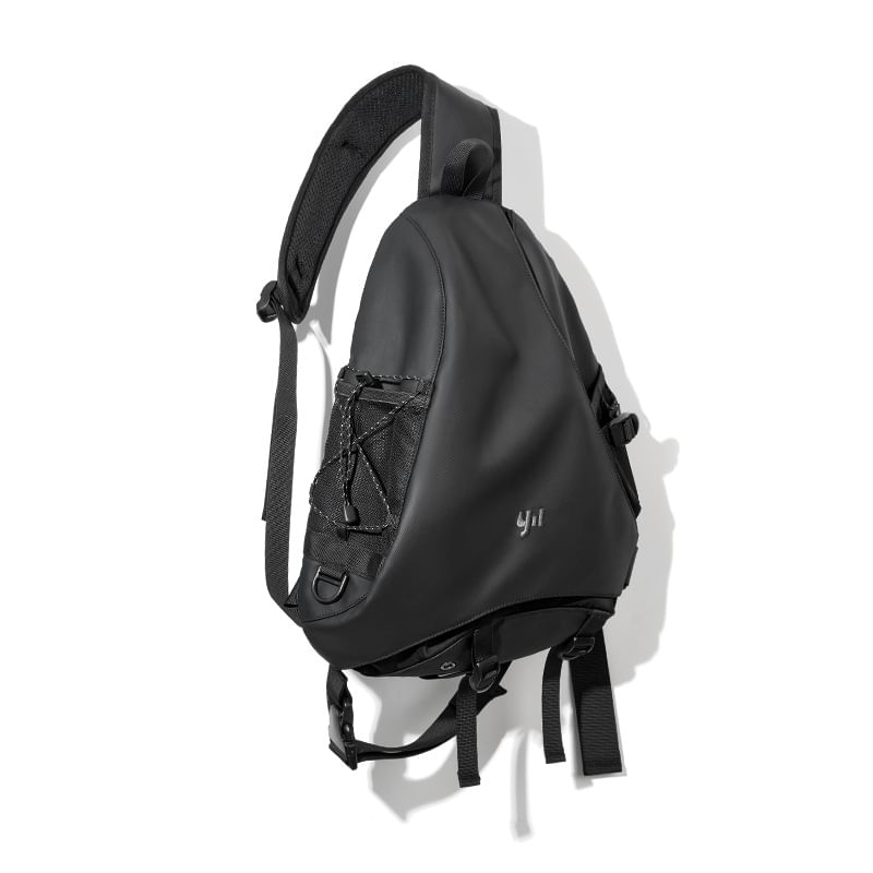 Wavecho - Slingbag met trekkoord en gesp van gaas