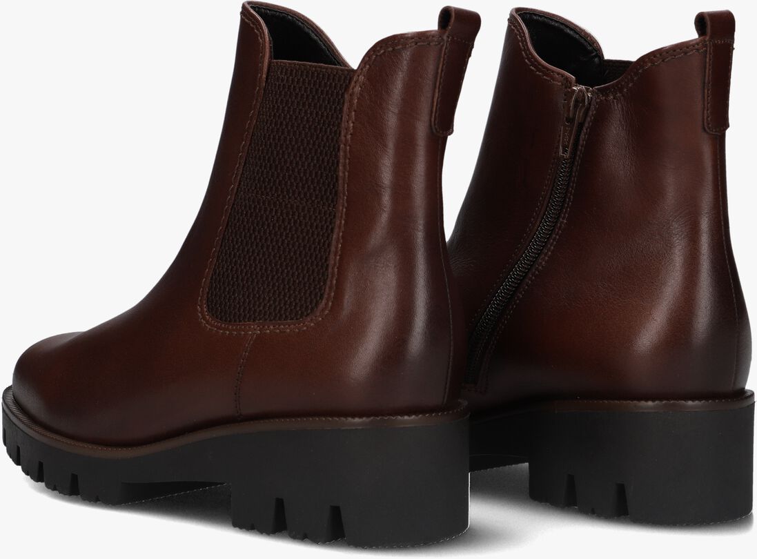 GABOR cognac gabor chelsea boots 771.1