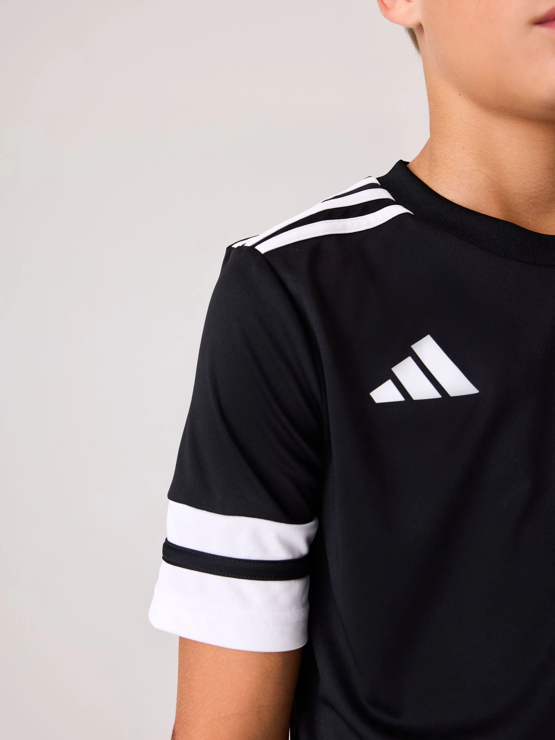 Zwart/wit - adidas Squadra 25 kinderjersey