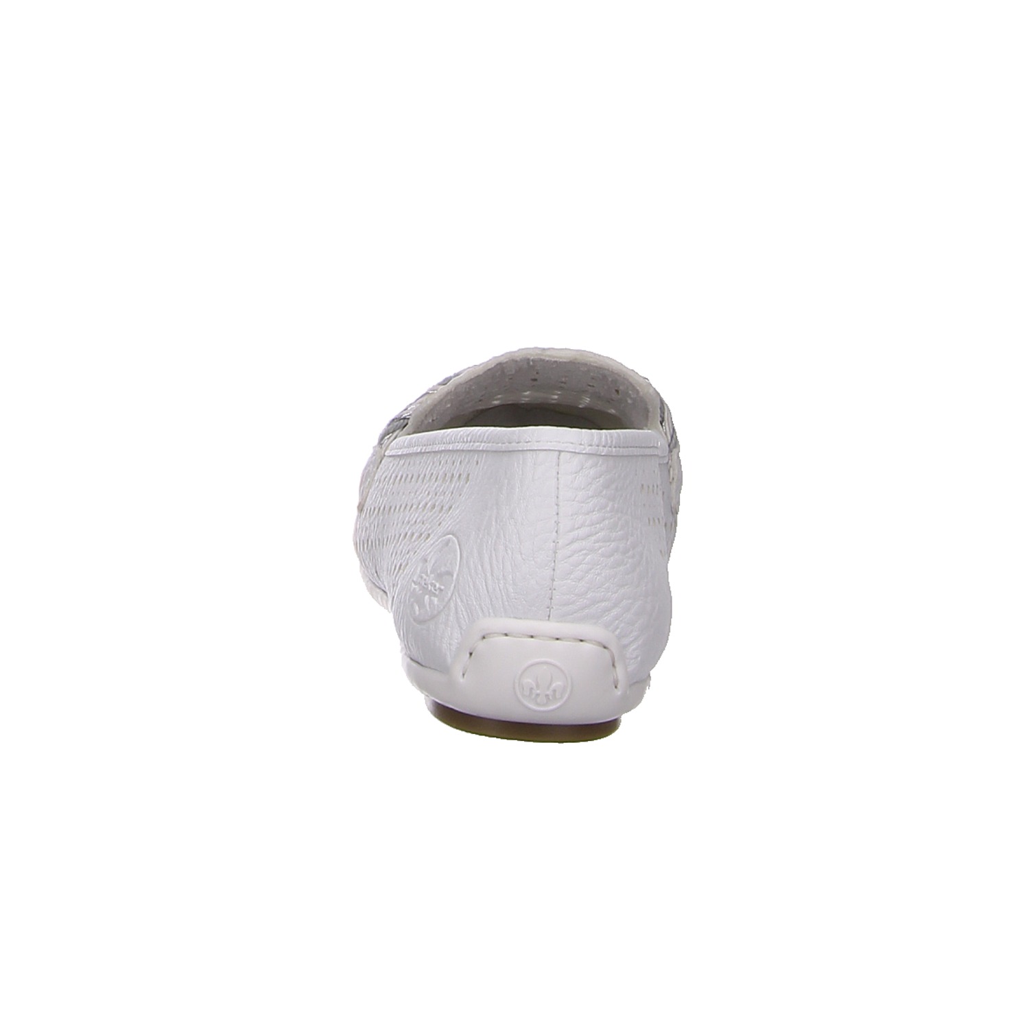 Rieker Slipper weiß weiss/weiss kombi
