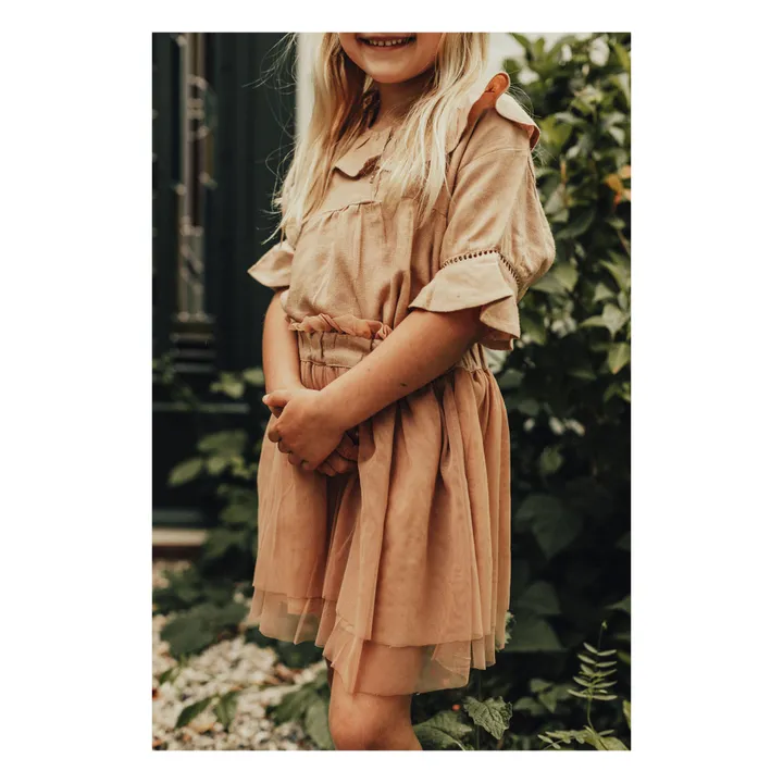 Baje Studio Jupe Esmaralda Tulle | Rose pêche