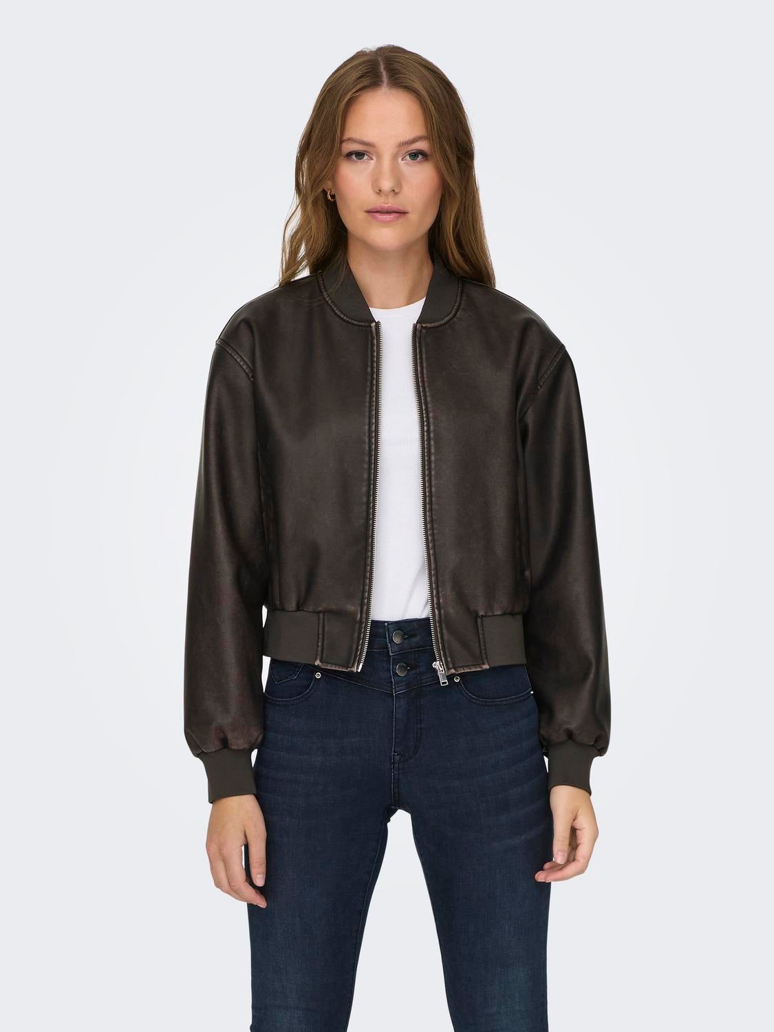 ONLJANE Blousonjacke Chocolate Brown