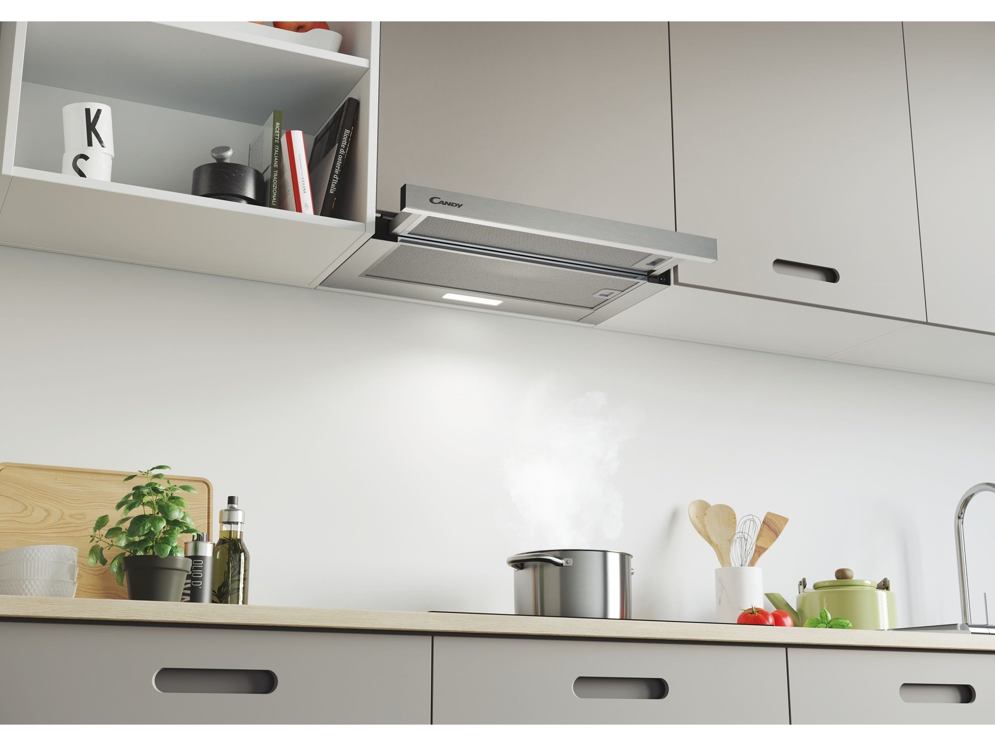 EXAUSTOR TELESCÓPICO CANDY CBT 6130/3 X 60 CM / INOX