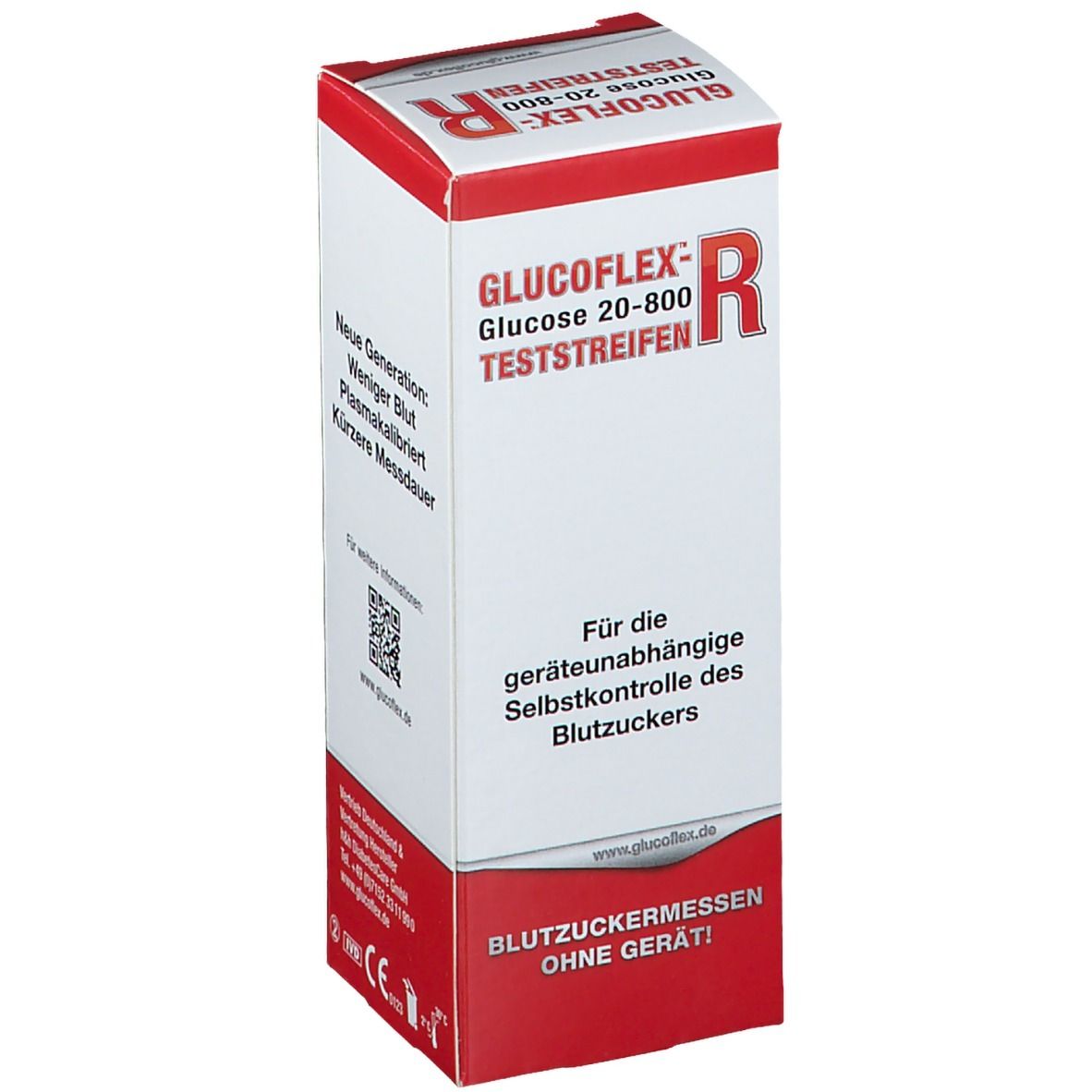 GLUCOFLEX™ -R Blutzuckerteststreifen