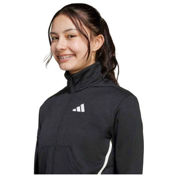 adidas - Kid's Train Essentials Game & Go Full Zip Crew - Pull