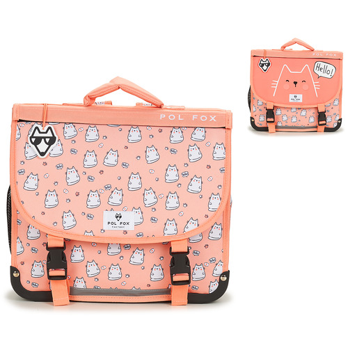 Pol Fox - CARTABLE HELLO 35 CM - Rose