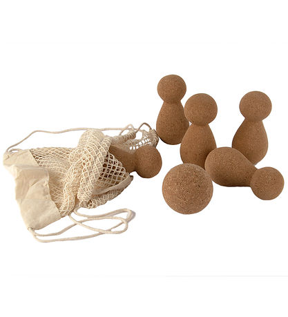 Dantoy Bowling-Set - 9 Teile - Kork
