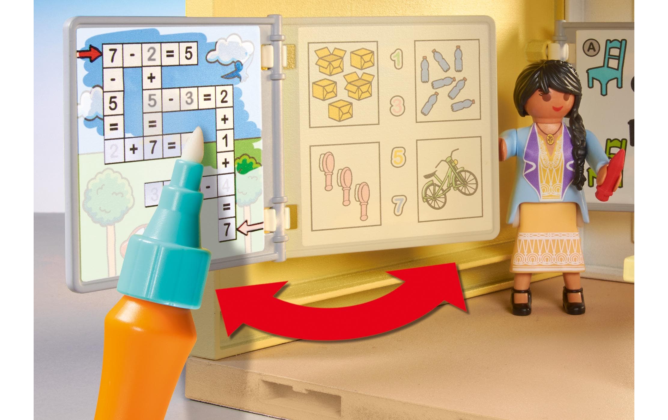 City Life Grosse Schule 71327Grosses Spielfiguren-Set