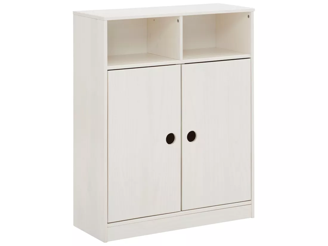 Armoire à 2 portes Blanc