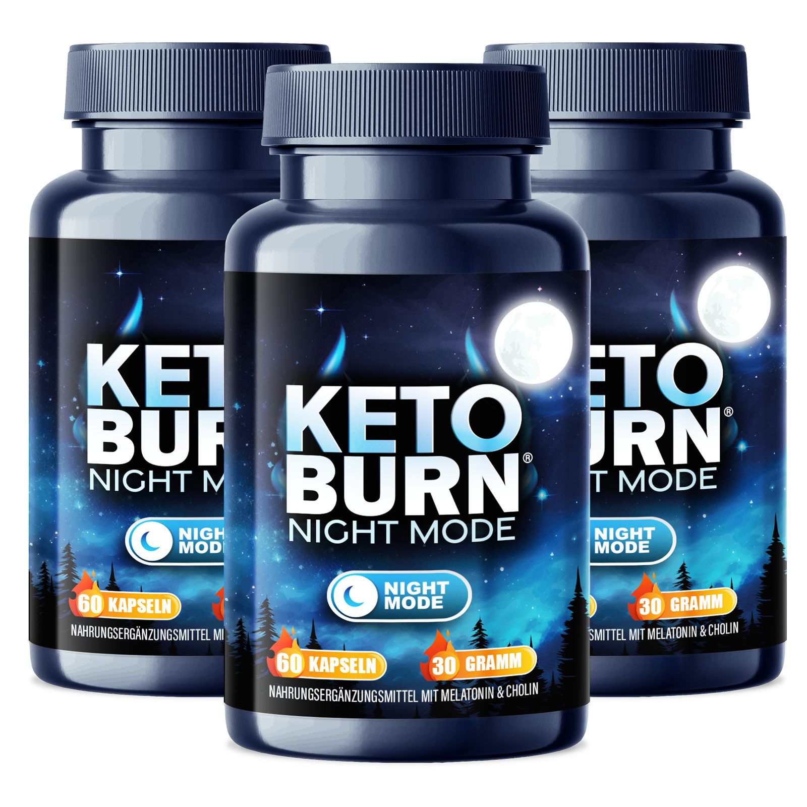 Keto Burn® | Night Mode | Abnehmen beim Schlafen mit Melatonin