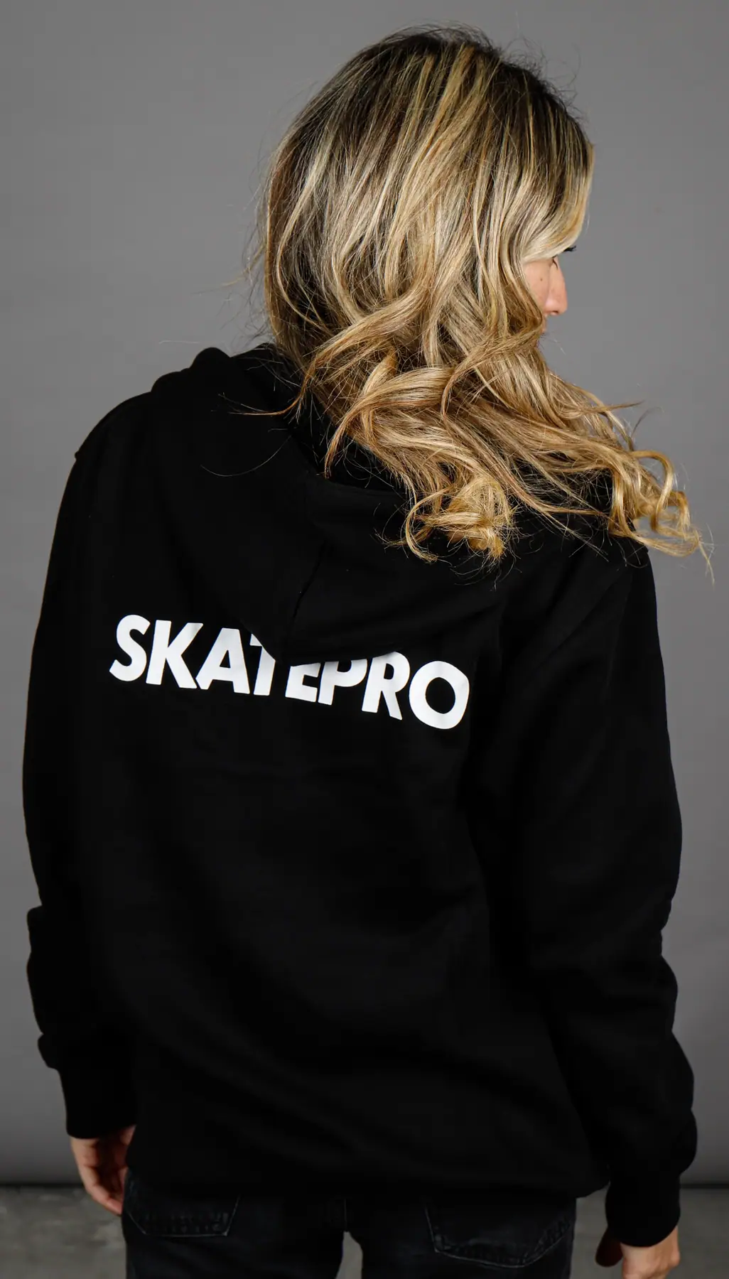 SkatePro Zip Hættetrøje