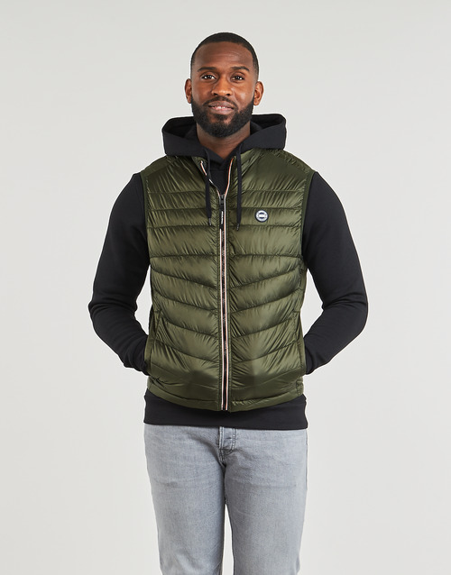 Jack & Jones - JJEHERO BODYWARMER COLLAR Kaki