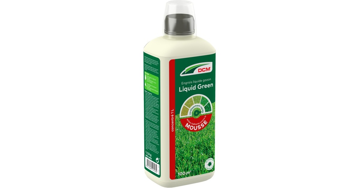 DCMVloeibare Gazonvoeding Liquid Green 1 L meststof  (Tot 100 m²)