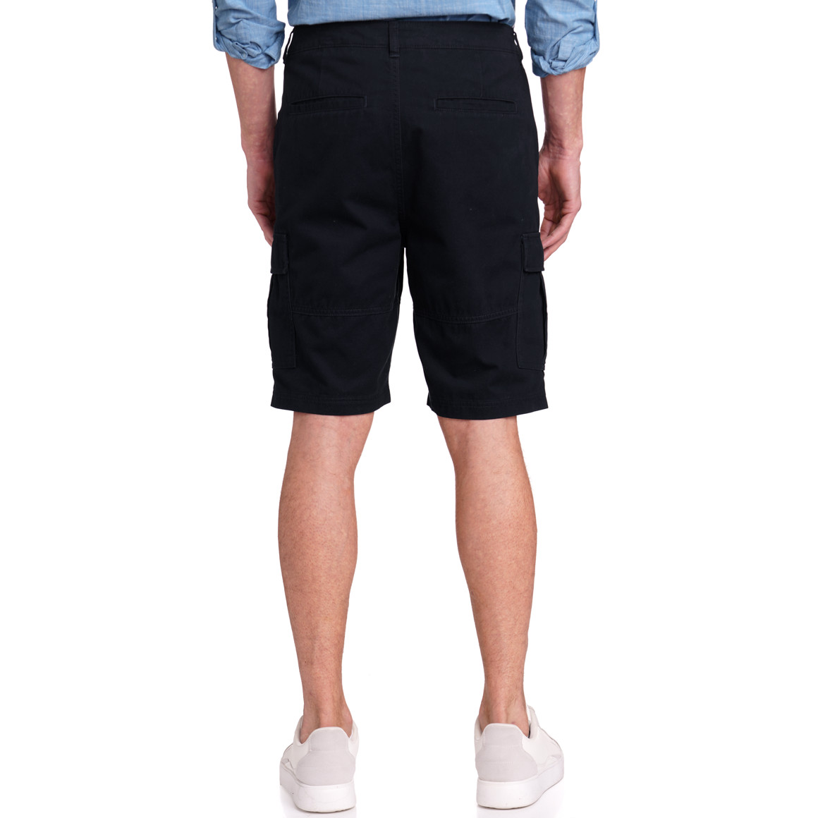 VanVaan Denim Herren Cargoshorts aus Bio-Baumwolle dunkelblau