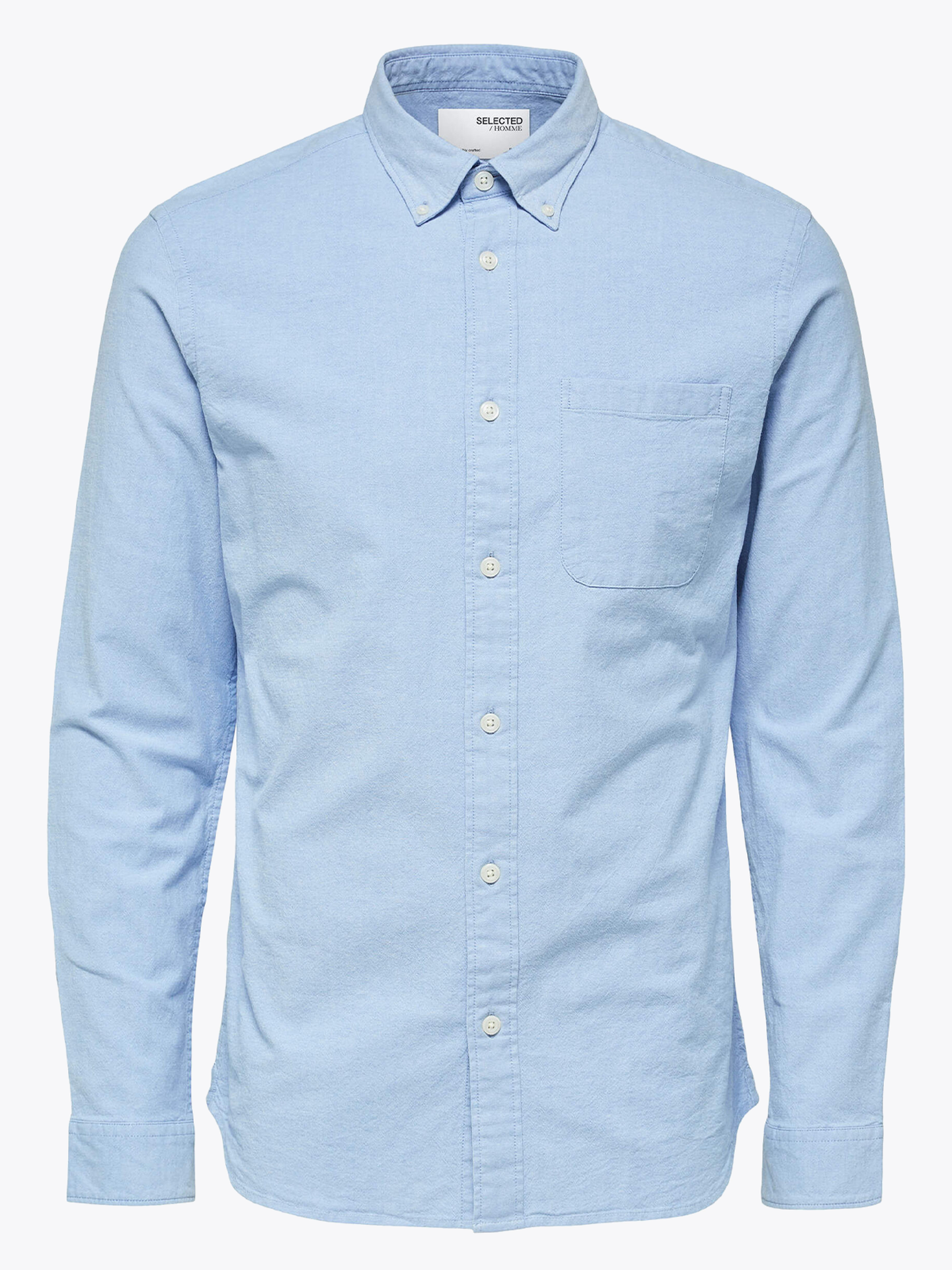Selected Homme Reg Rick Oxford Shirt Long Sleeve
