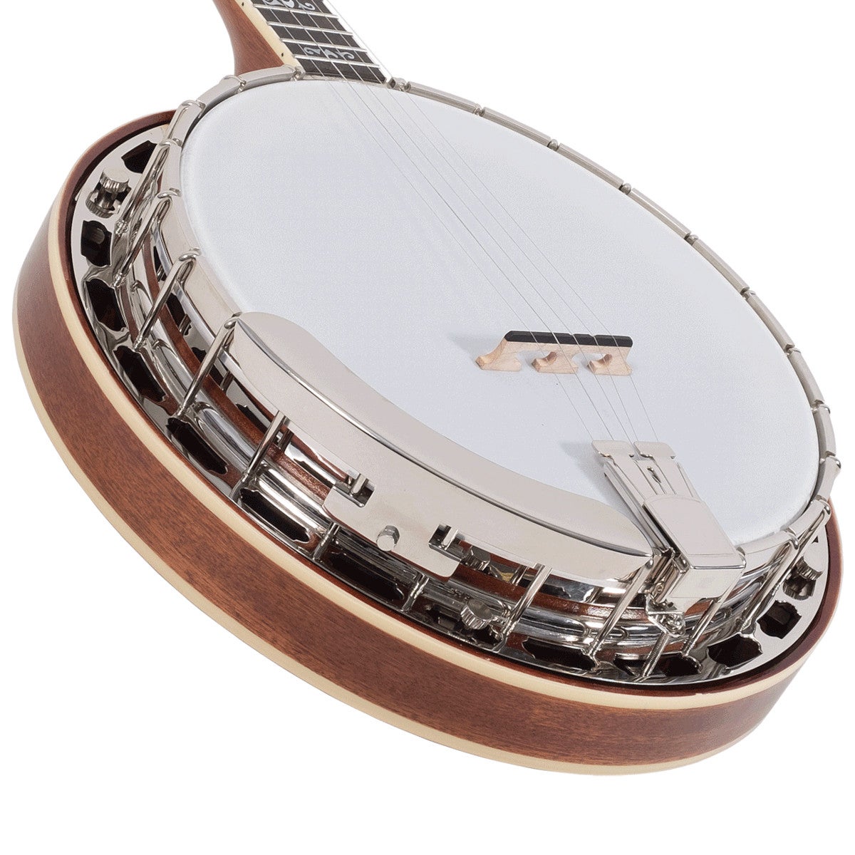 Recording King RK-ELITE-75 Elite Flying Eagle 5-Snarige Banjo met armsteun en luxe koffer