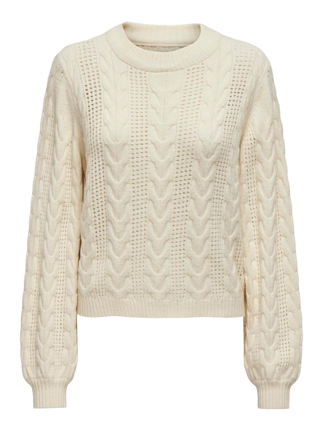 ONLRUBINA Strickpullover Whitecap Gray