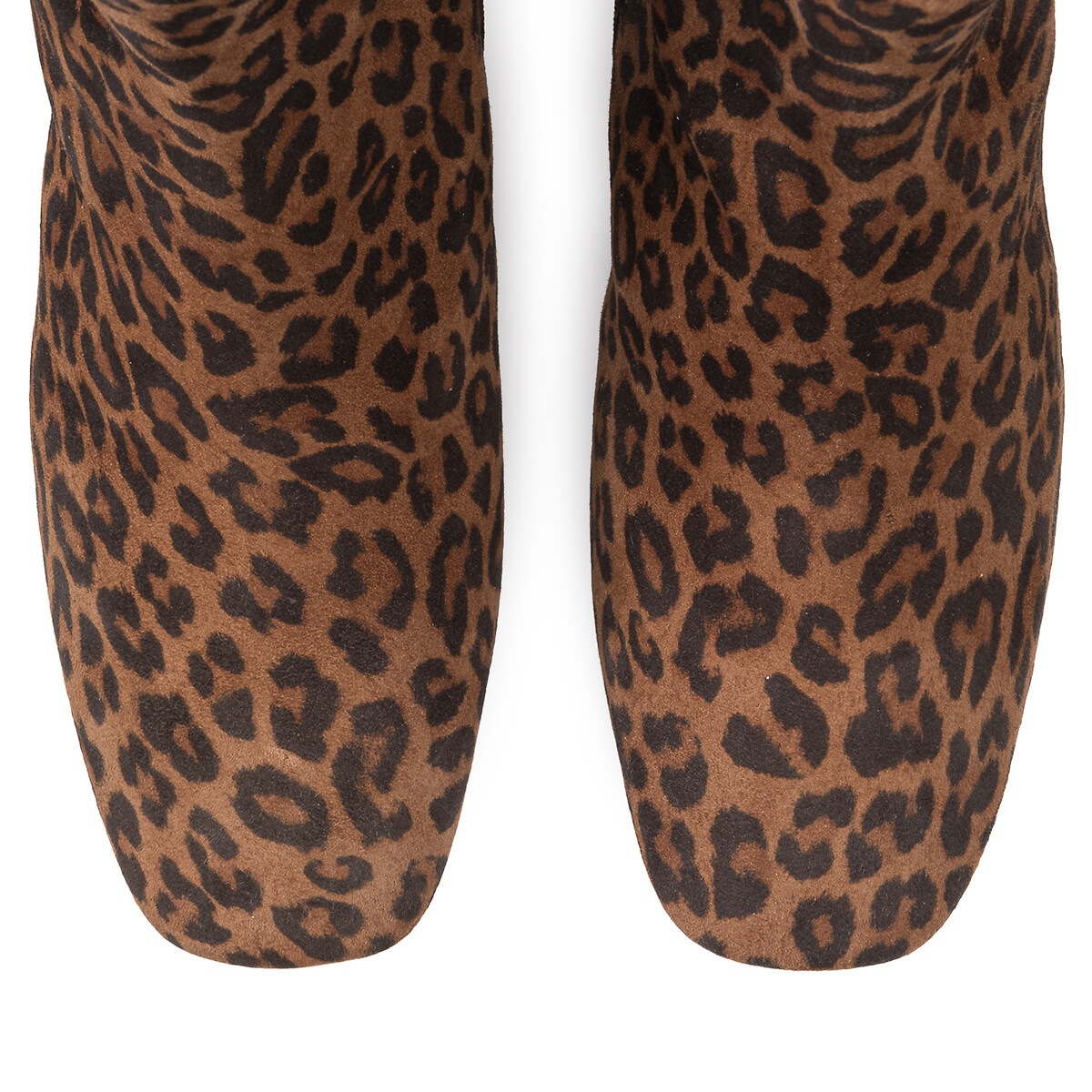 COLEÇÕES LA REDOUTE<br>Botas Leren met hak, Signature Marguerite