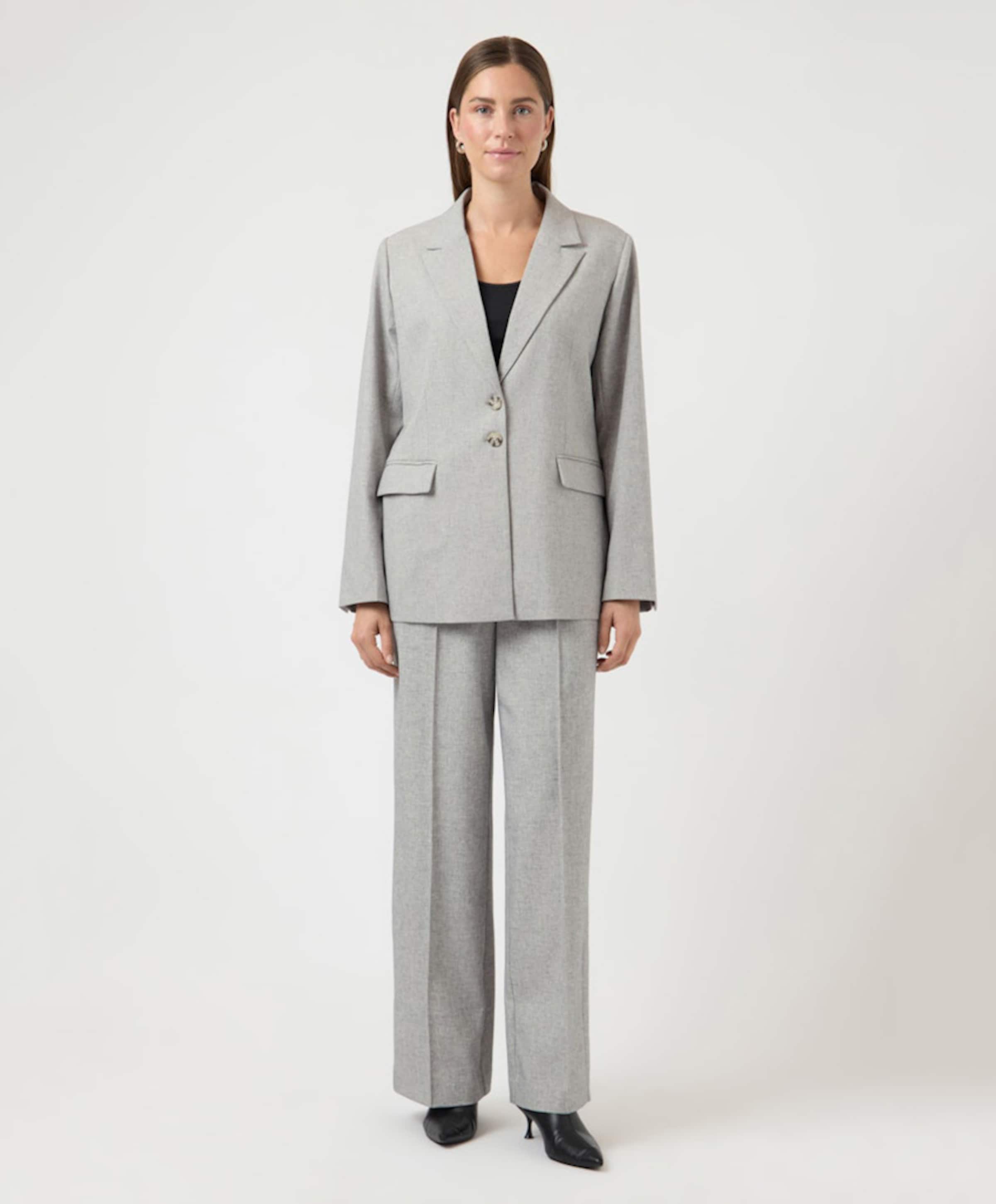 Y.A.S. Dames blazer grijs
