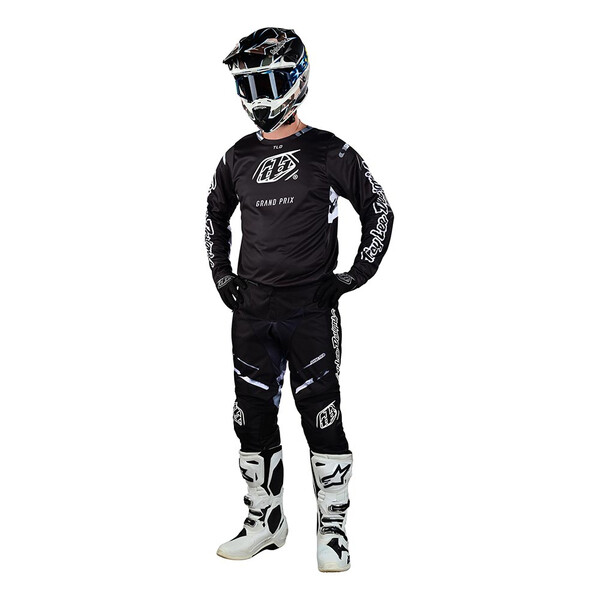 Troy Lee Designs - Pantalon GP Pro Blends Camo Noir / Blanc