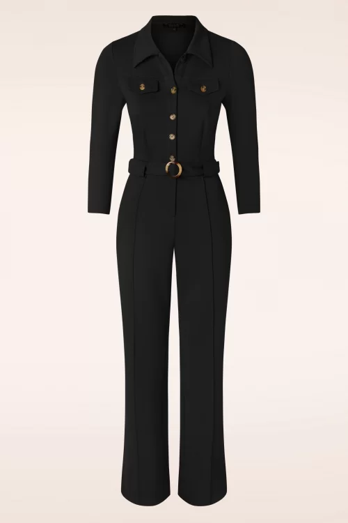 King Louie Alexa Rodeo jumpsuit in zwart