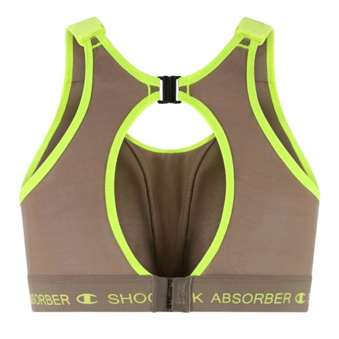 Shock Absorber Dame BH Ultimate Run Bra Padded Grå