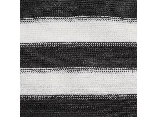 Filet brise-vue anthracite et blanc 2x10 m PEHD 150 g/m²