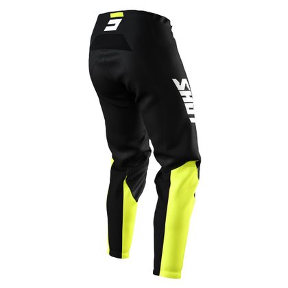Pantalon cross Shot DRAW BURST - NEON YELLOW - YOUTH - Jaune / Noir