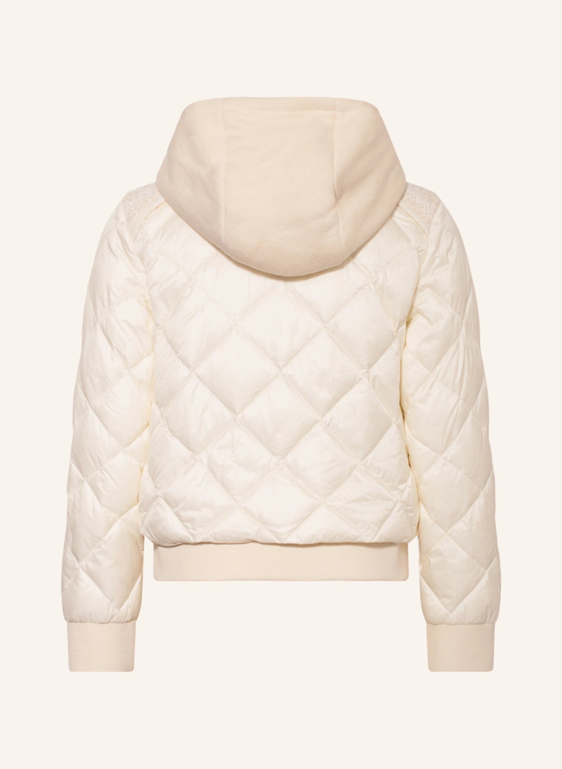 MONCLER enfant Daunenjacke im Materialmix