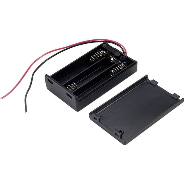 TRU COMPONENTS SBH431-1AS Batteriholder 3 R03 (AAA)