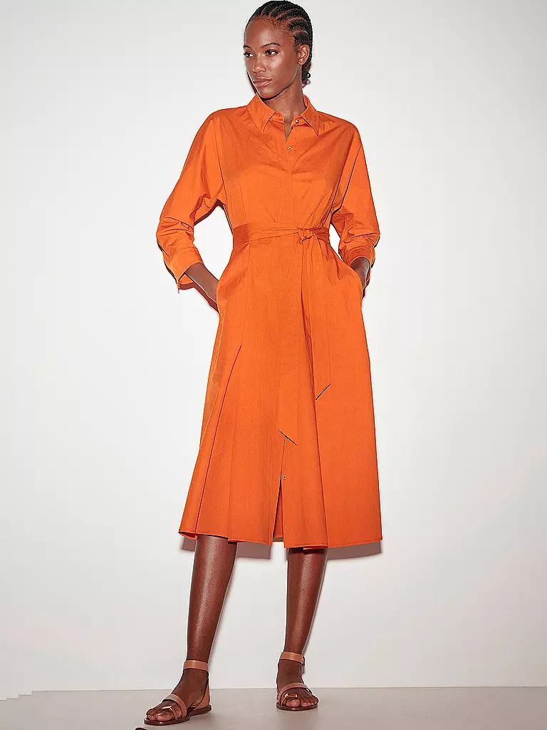 LUISA CERANO Midikleid orange