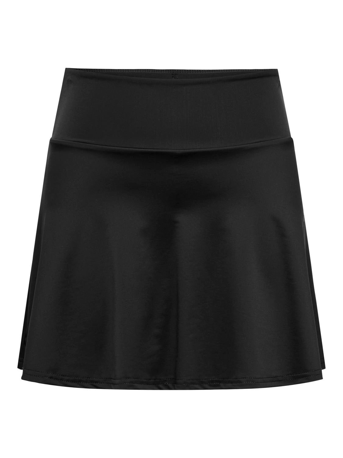 ONPSIENNA-MIKO Hohe Taille Enger Schnitt Skorts Black