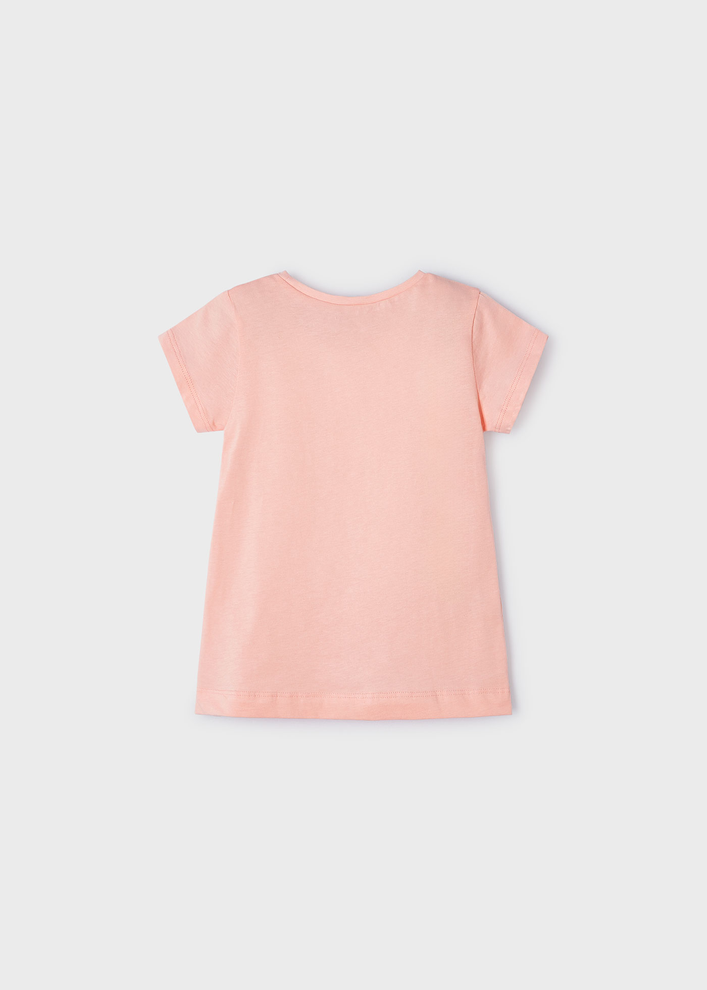 Camiseta estampada Better Cotton para meninas, cor fúcsia.