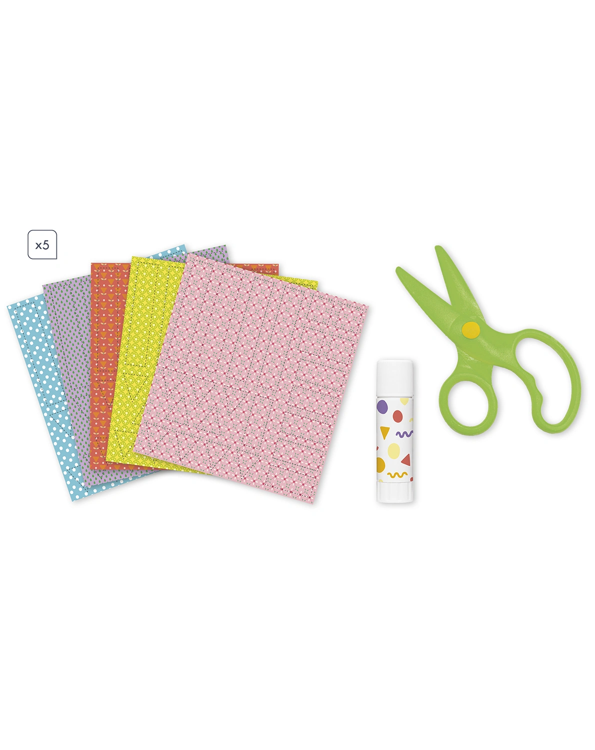 Papierbastel-Set MY ARTS&CRAFTS mit Schere