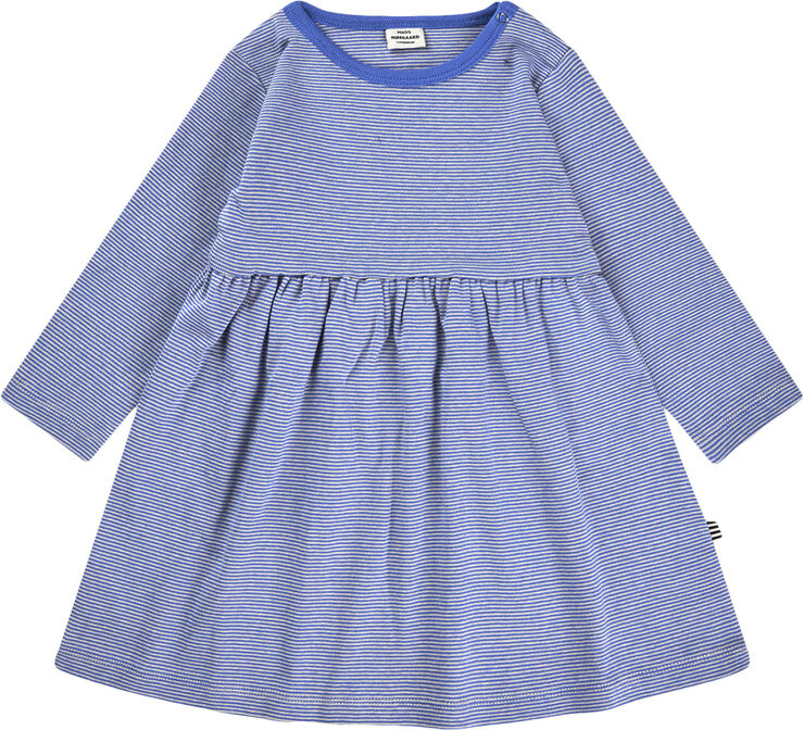 Mads Nørgaard - Copenhagen Soft Micro Striped Merkur Dress Blå striber