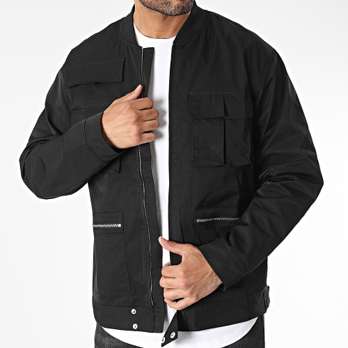 Veste Zippée Noir