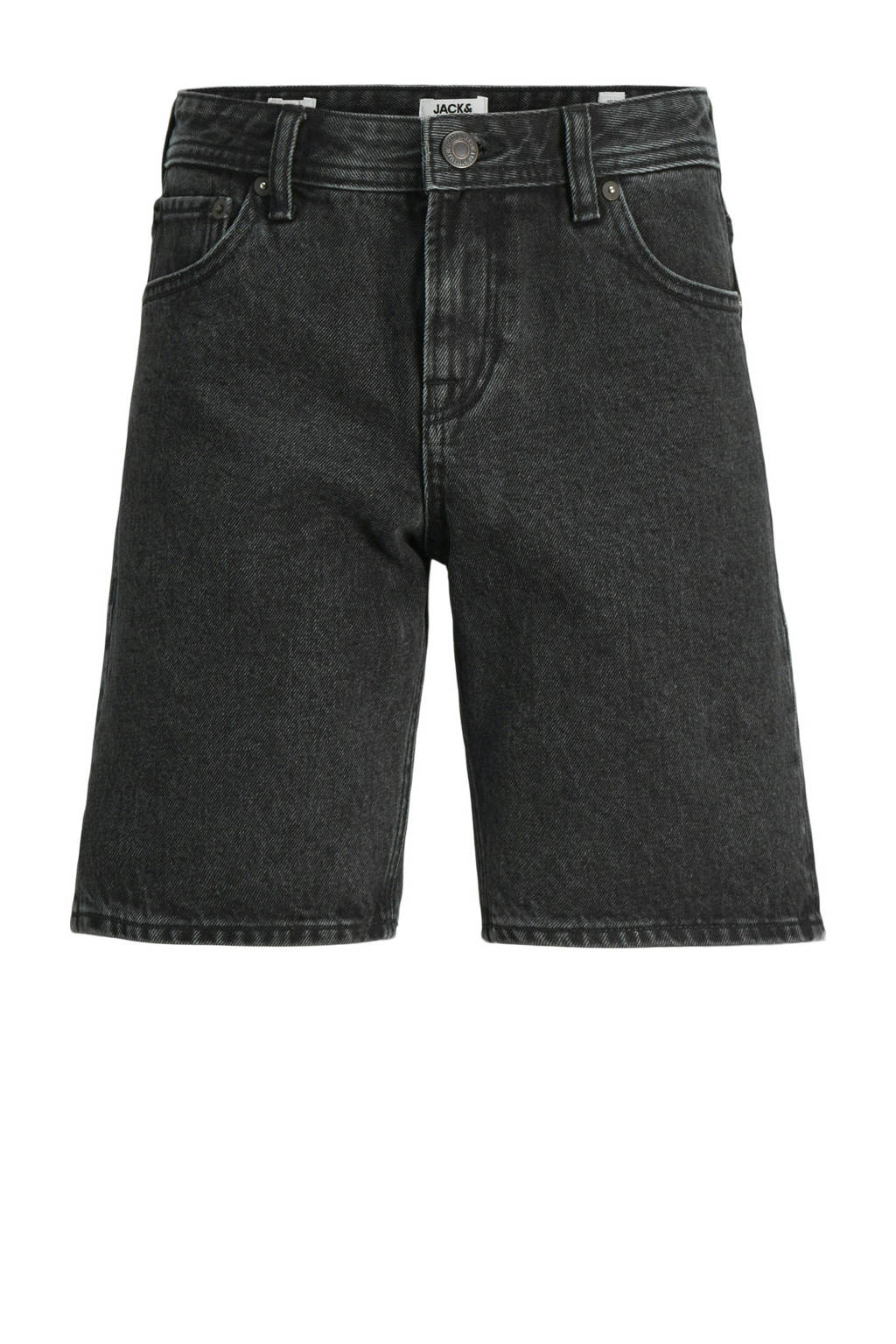 JACK & JONES denim short JJICHRIS JJORIGINAL black denim