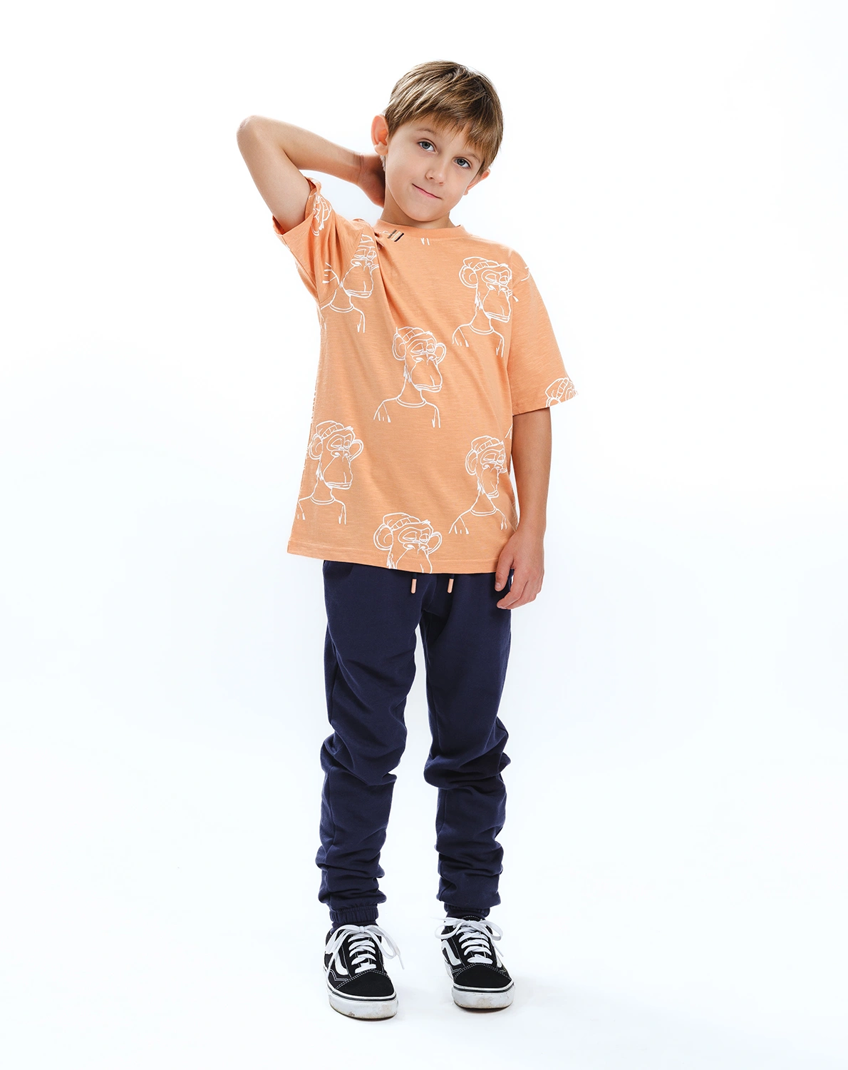 T-Shirt ANSKIL AFFE in pheasant
