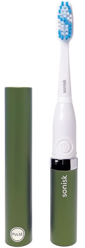 SONISK Schallzahnbürste olive grün 1 Stk