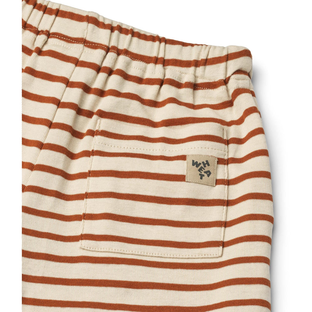 Køb Wheat Warm Caramel Stripe Jersey Shorts Kalle