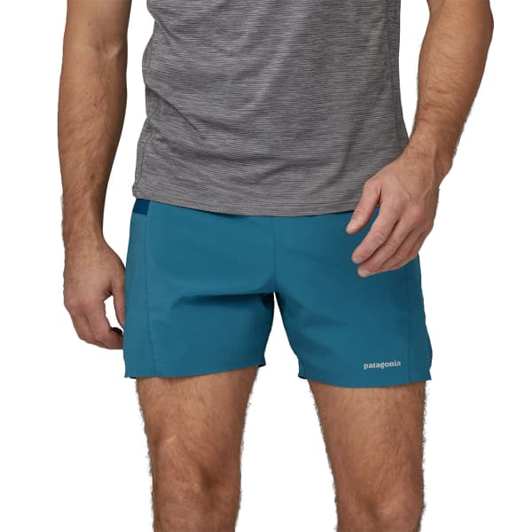 Short trail PATAGONIA M'S STRIDER PRO SHORTS - 5 IN. WAVY BLUE