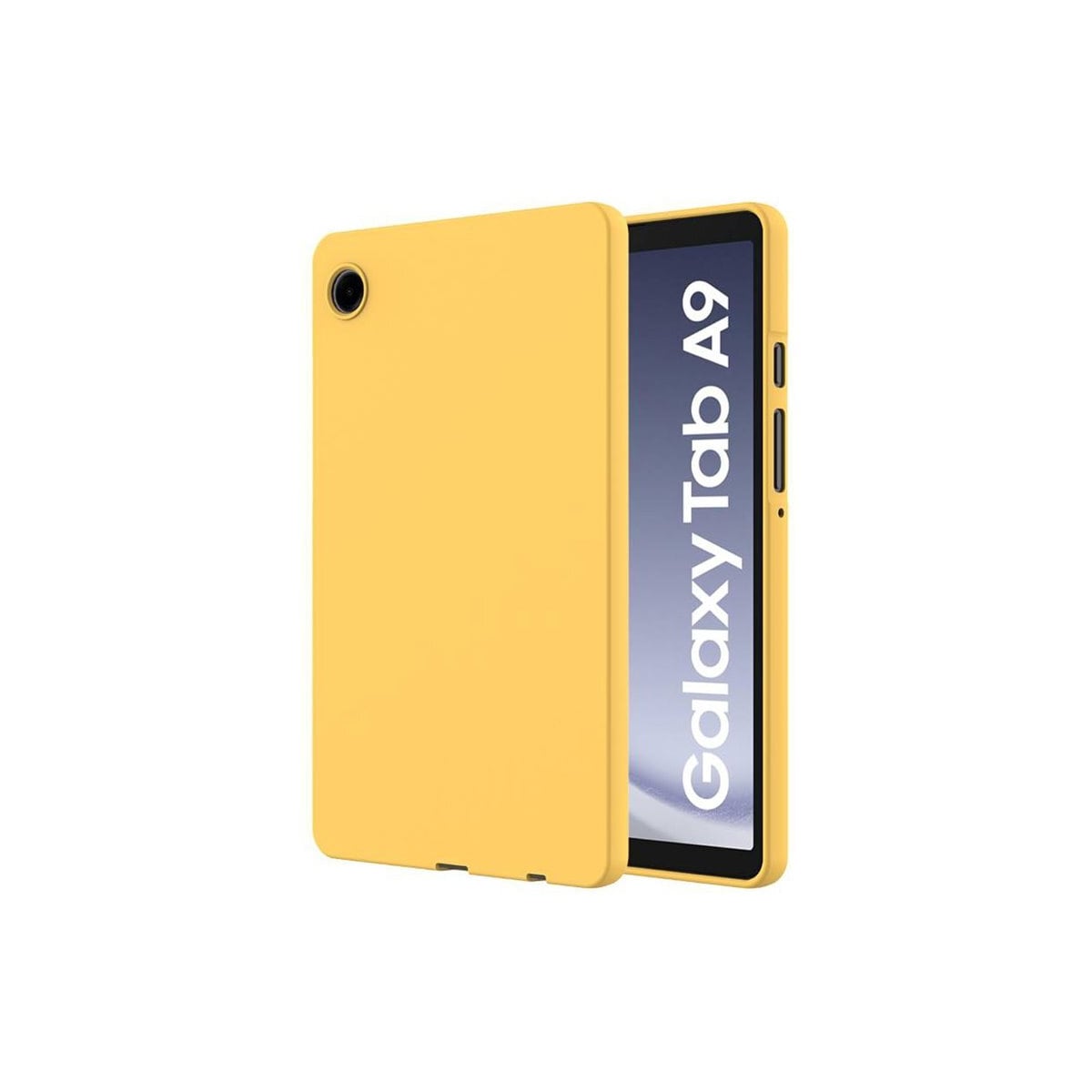Liquid silikondeksel Samsung Galaxy Tab A9 - Gul