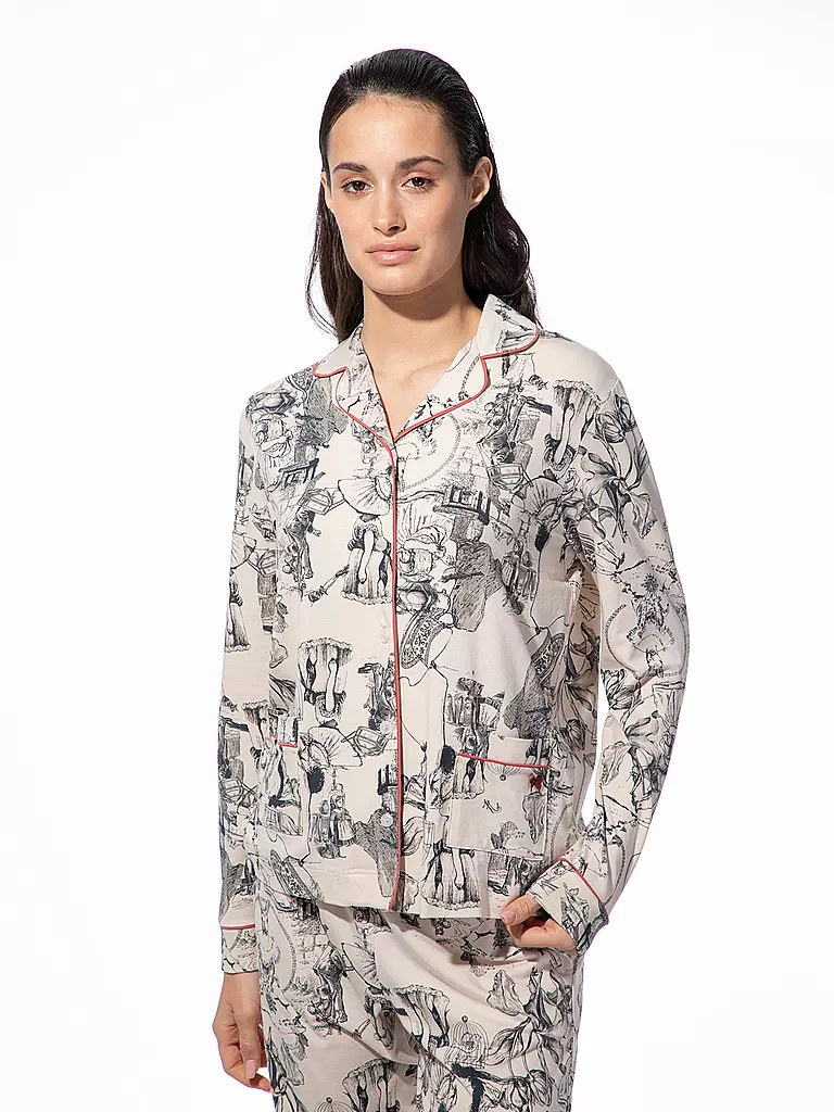 SHORT STORIES Pyjamaoberteil creme