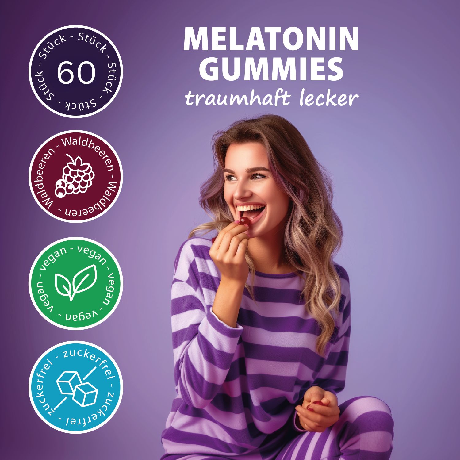 Melatonin Sleep Gummies | Gumtamin