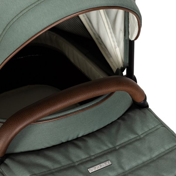 Qute Q-Journey Kinderwagen - Zwart / Groen