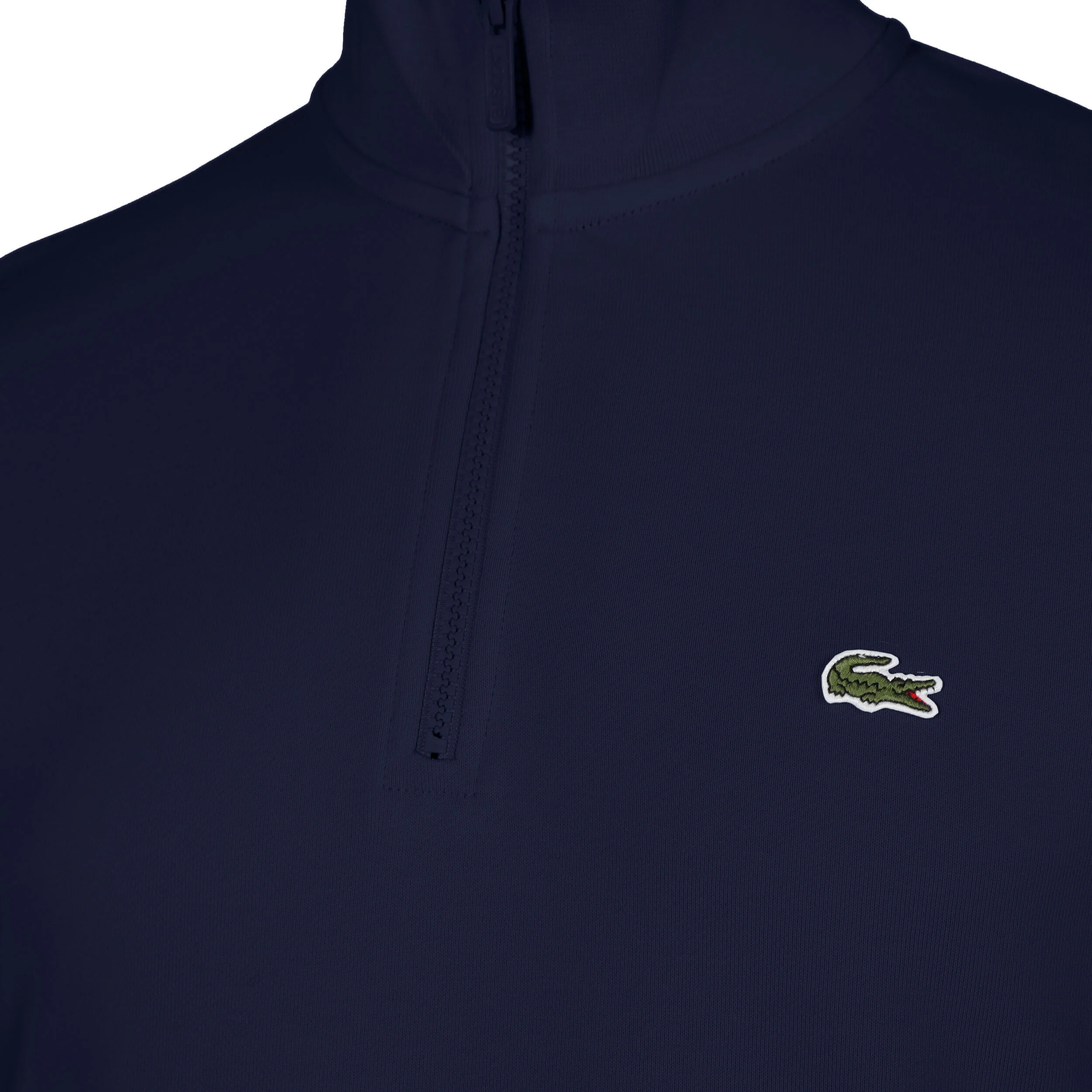 Lacoste High Neck Sweat-shirt Hommes - Bleu Foncé